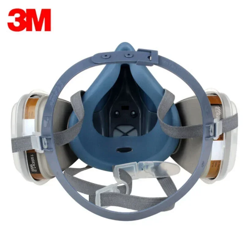 3M 7502 レスピレーターマスク保護マスク産業用塗装スプ - Dust Mask Construction のレビューと価格